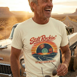 Still Rockin' Vintage Rock – 50s Americana T-shirt