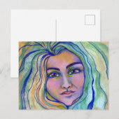 Still Seas Goddess                                 Briefkaart (Voorkant / Achterkant)