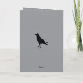 Still Shadow Raven in Profile Kaart (Achterkant)