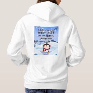 Still Standing™ – Een zachte overlevingsquote Hoodie