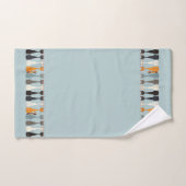 Still Tired Cats - Cat Mom Lover - Blue Graphic Bad Handdoek (Handdoek)
