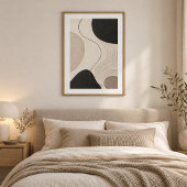 Still Trace | Minimal Abstract Plaster Art Print