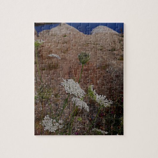 Still Water with Wildflower Shore Legpuzzel (Verticaal)