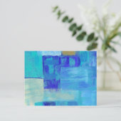 Still Waters Briefkaart uit origineel schilderij (Staand voorkant)