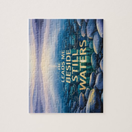Still Waters Christian Puzzle Gift Legpuzzel (Verticaal)