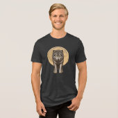 Still Wild Still Free Wolf Moon T-Shirt (Voorkant volledig)