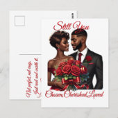 Still You Chosen, Cherished, Folded Greeting Card Briefkaart (Voorkant / Achterkant)