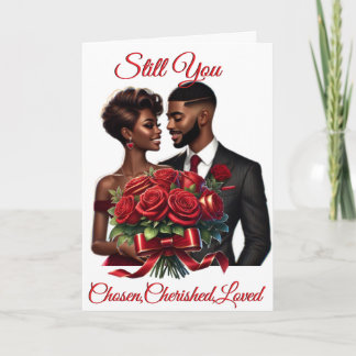 Still You Chosen, Cherished, Folded Greeting Card Kaart