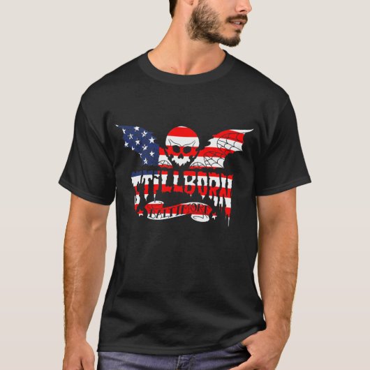 Stillborn usa t-shirt (Voorkant)