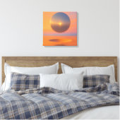 Stille Baansnelheid Canvas Afdruk (Insitu (Slaapkamer))