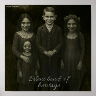 Stille banden van erfgoed poster