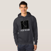 stille bandiet hoodie (Voorkant volledig)