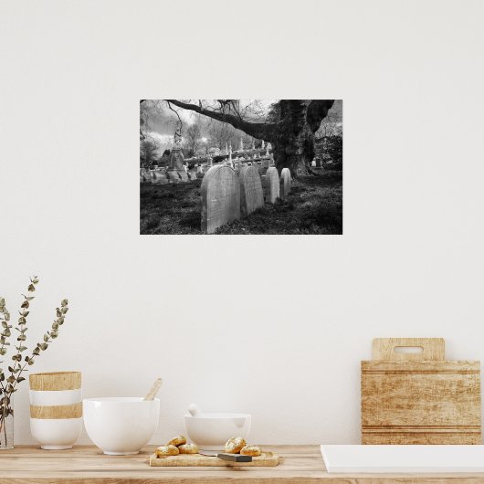 stille begraafplaats poster (Keuken)