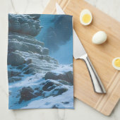 Stille Bewaker van de Toppen Theedoek (Quarter Fold)