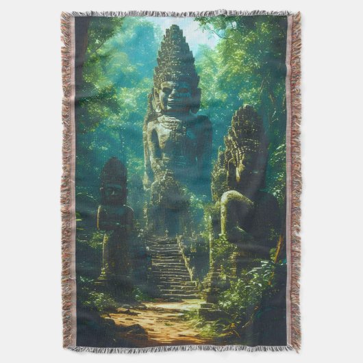 Stille Bewakers van Siam Deken (Voorkant Verticaal)