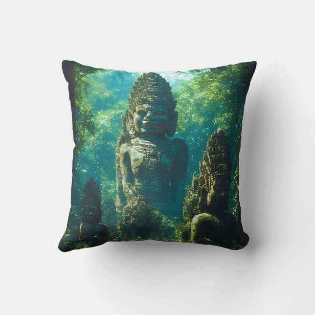 Stille Bewakers van Siam Kussen (Achterkant)