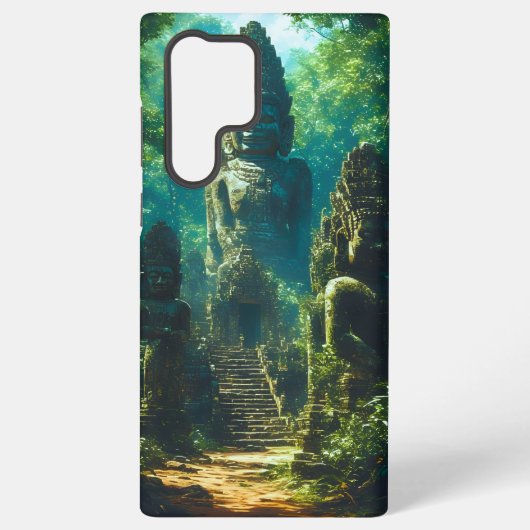Stille Bewakers van Siam Samsung Galaxy Hoesje (Achterkant)
