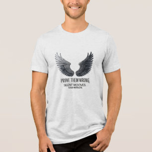 Stille bewegingen, luid resultaat Bella+Canvas T Tri-Blend Shirt