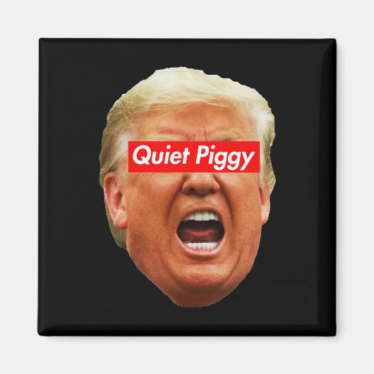 Stille Big - Anti Trump Magneet (Voorkant)