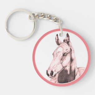 Stille blik (zalm) sleutelhanger