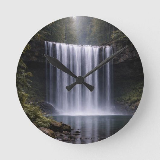 Stille Boswaterval – Rustig Natuur Landschap Ronde Klok (Voorkant)