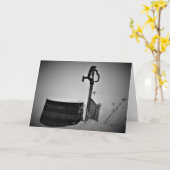 "Stille Brandkraan" kerstkaart Kaart (Gele Bloem)