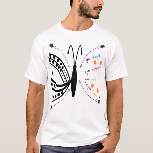 STILLE CODE Voor T-shirts (Voorkant)