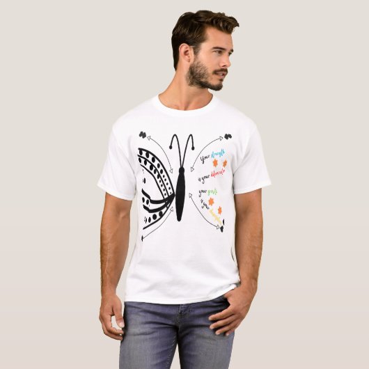 STILLE CODE Voor T-shirts (Voorkant volledig)
