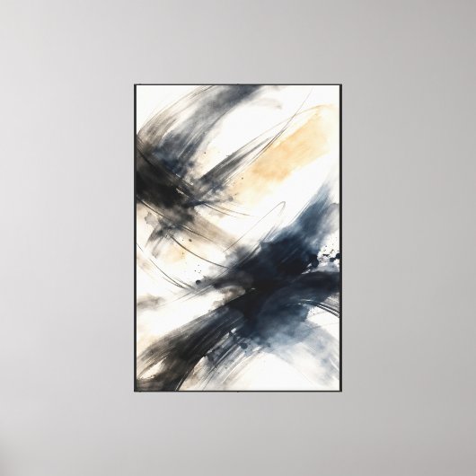 Stille Convergentie Canvas Afdruk (Voorkant)