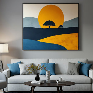 Stille Dageraad Canvas Afdruk