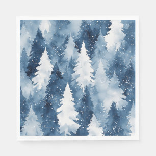 Stille Dennen Winterbos Servet