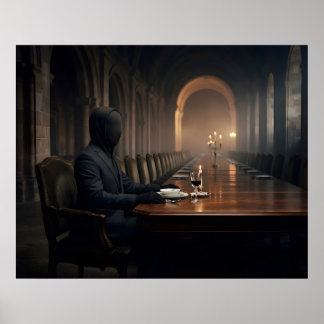 Stille diner poster