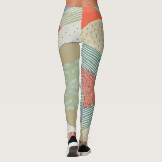 stille dorpsleggings leggings (Achterkant)
