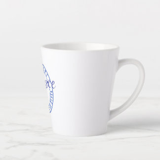 Stille elegantie, gedurfde stijl latte mok