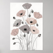 Stille elegantie poster (Voorkant)