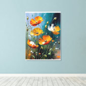 stille energie Paneel C Canvas Afdruk (Insitu (Houten vloer))