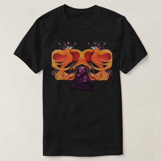 Stille geest feniks t-shirt (Design voorkant)