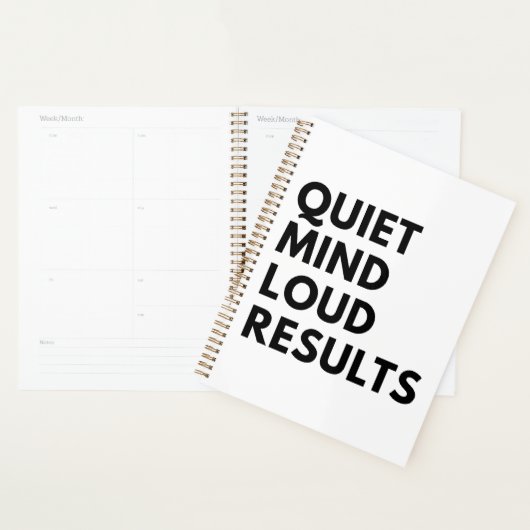 STILLE GEEST LUIDE RESULTATEN PLANNER (Display)