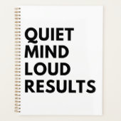 STILLE GEEST LUIDE RESULTATEN PLANNER (Voorkant)