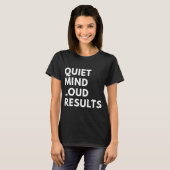 STILLE GEEST LUIDE RESULTATEN T-SHIRT (Voorkant volledig)