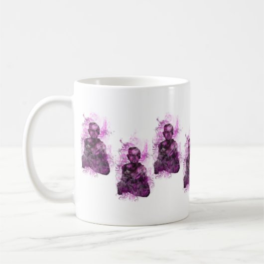 Stille geest oneven koffiemok (Links)