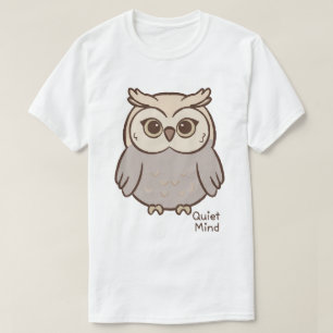 Stille Geest Uil T-shirt