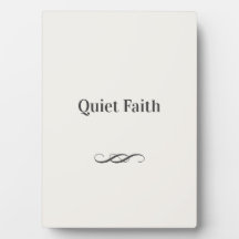Stille Geloven – Minimalistisch Tafelbladobject