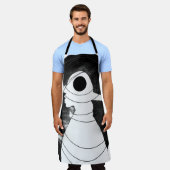 stille getuige schort (Gedragen)