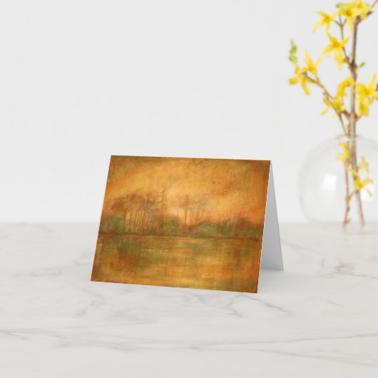 Stille Gloed Kaart (Gele Bloem)