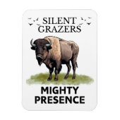 Stille Grazers Machtige Aanwezigheid Magneet (Verticaal)