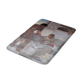 Stille groet (door Lawrence Alma-Tadema) Badmat (Gekanteld)