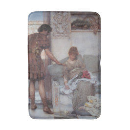 Stille groet (door Lawrence Alma-Tadema) Badmat