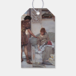 Stille groet (door Lawrence Alma-Tadema) Cadeaulabel