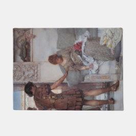 Stille groet (door Lawrence Alma-Tadema) Deurmat